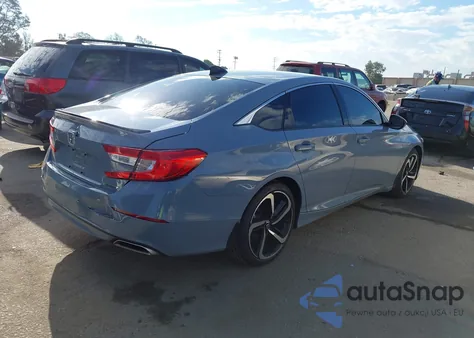 2021 Honda Accord Sport from USA, damaged, VIN 1HGCV1F37MA015358